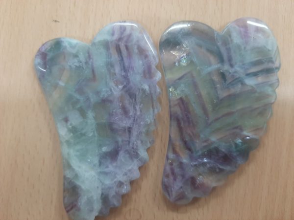 gemstone massage tools -guasha fluorite