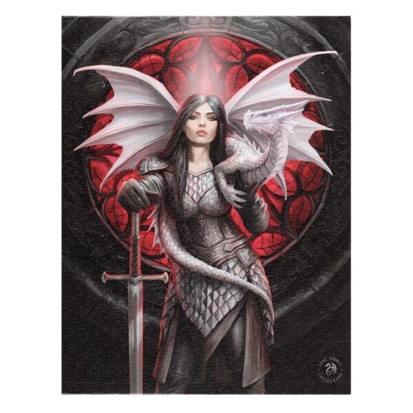 Small Valour Canvas by Anne Stokes