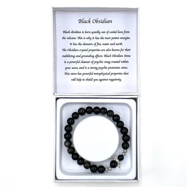 Black Obsidian bracelet