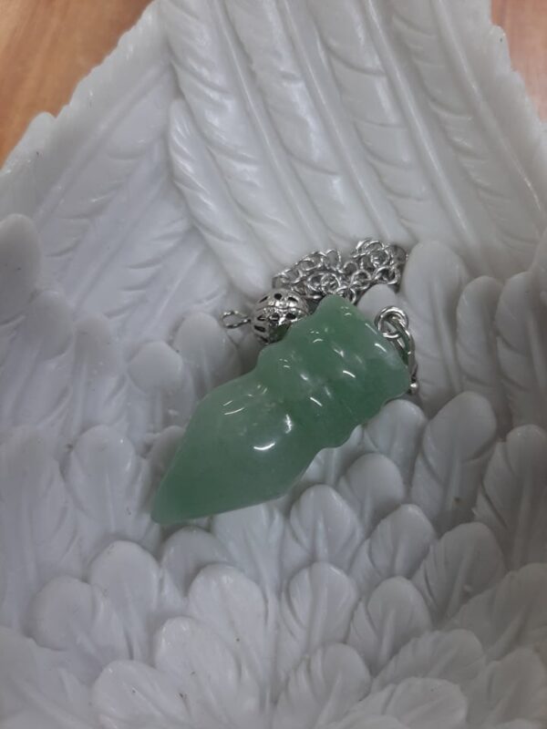 Green aventurine pendulum