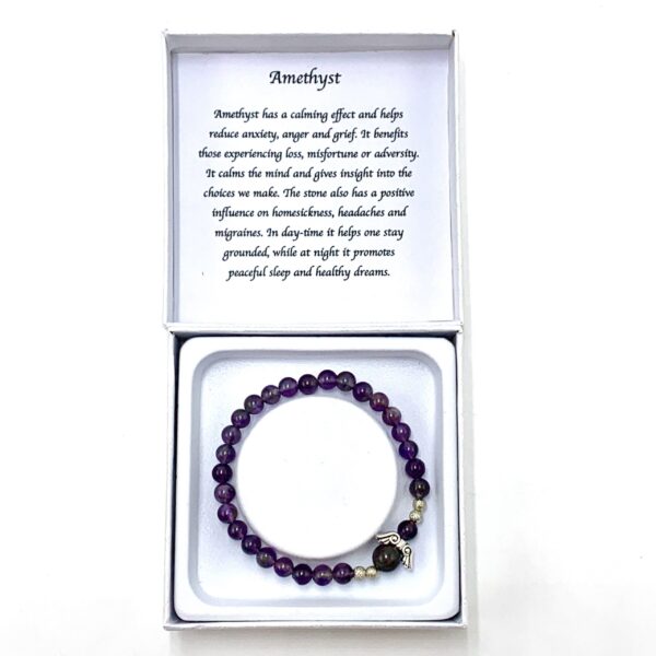 Amethyst bracelet