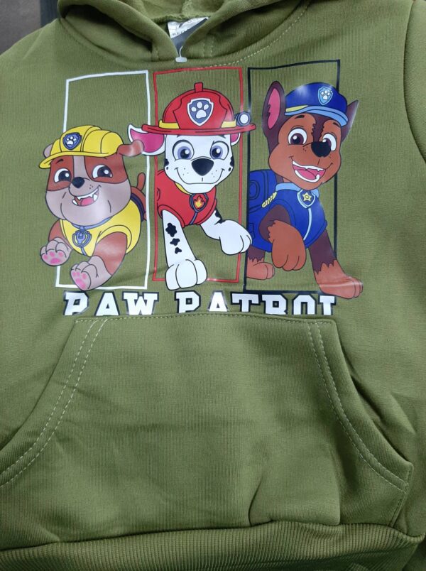 Kids Green paw patrol hoodies size: 16yr