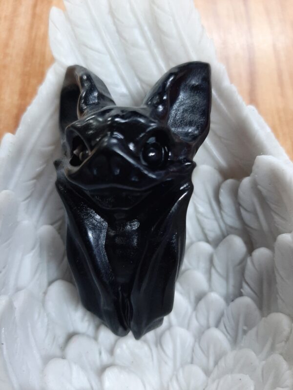 Black Obsidian Bat 