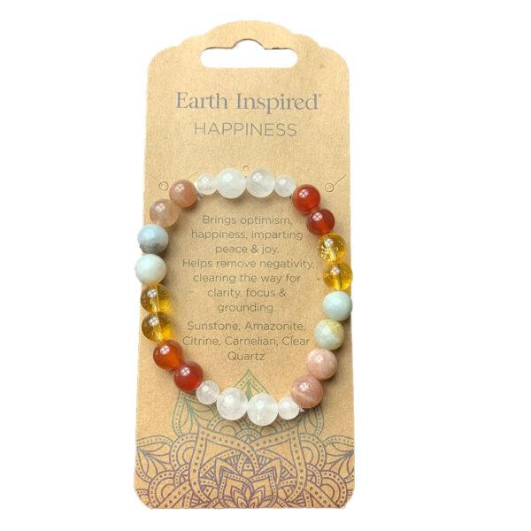 Happiness 8mm Wellness Bead Bracelet