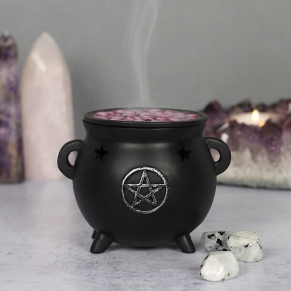 Pentagram Incense Cone Cauldron Burner