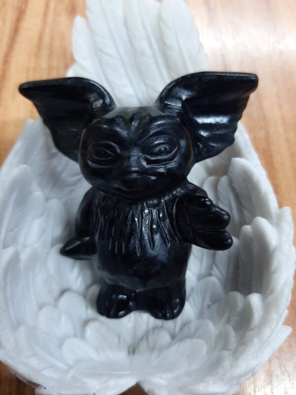 Black obsidian Gezmo gremlin (bs)