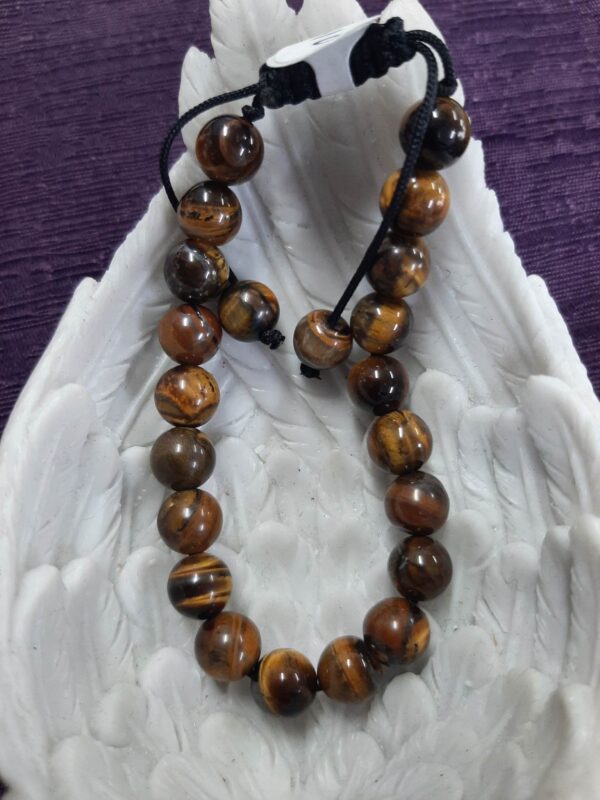 Tiger eye adjustable bracelet