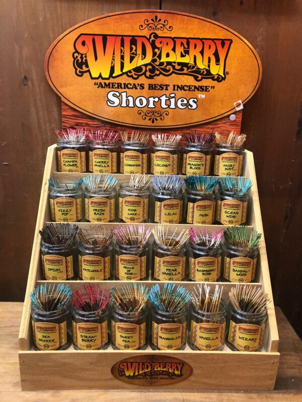 Wildberry shorties incense: mix pack 15 sticks