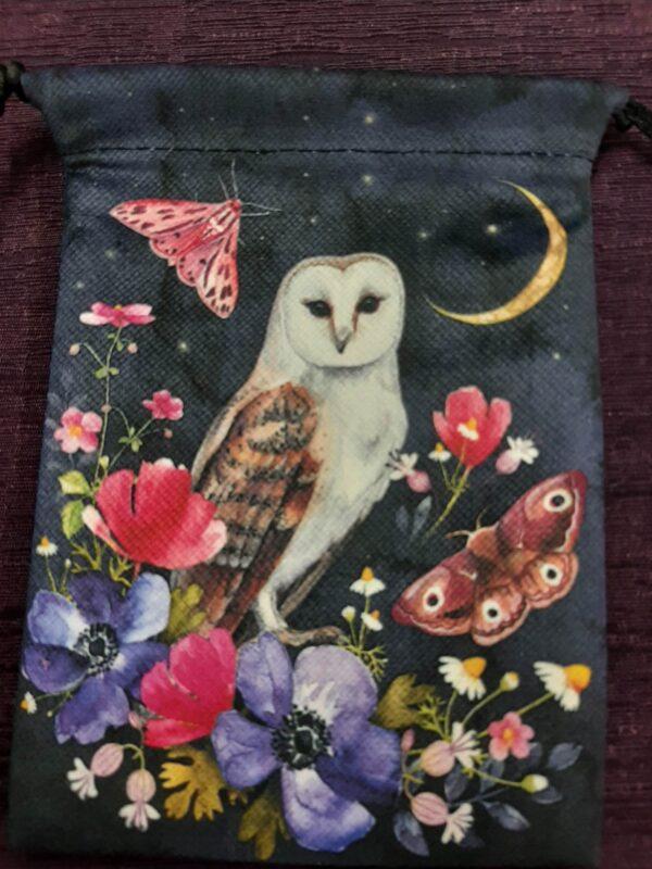 Owl tarot bag (bs)