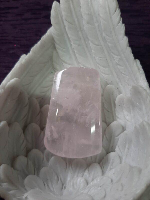 Rose quartz cab (bs)