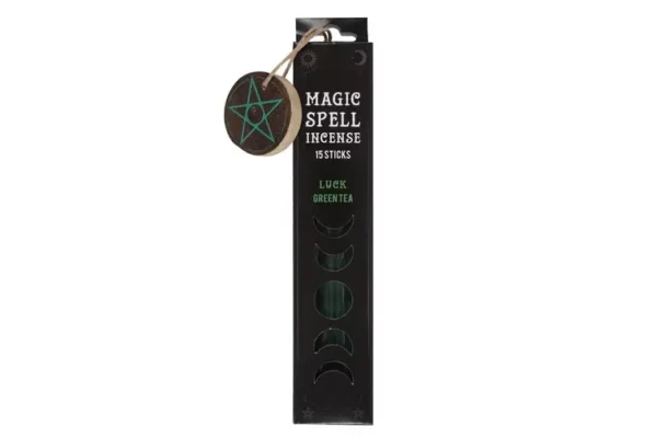 magic spell incense - luck - green tea