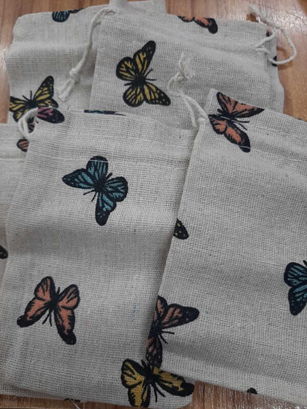 Butterfly fabric bag (bs)