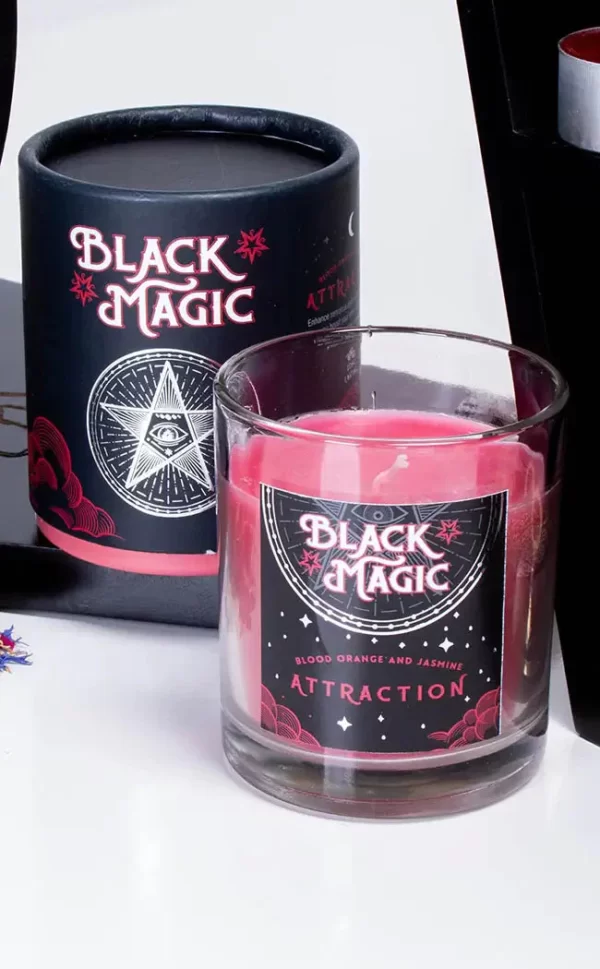 BLACK MAGIC CANDLE | ATTRACTION | BLOOD ORANGE & JASMINE