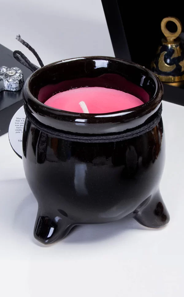 BLACK MAGIC CAULDRON CANDLE | ATTRACTION