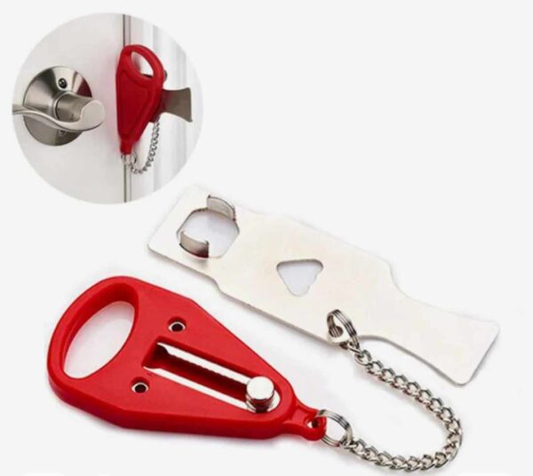 Portable door safety kit