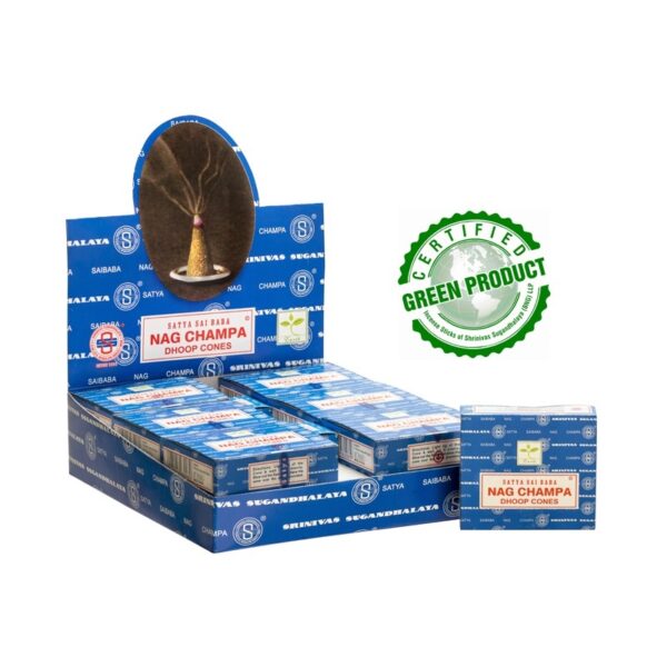 Satya Nag Champa Cone (bs)