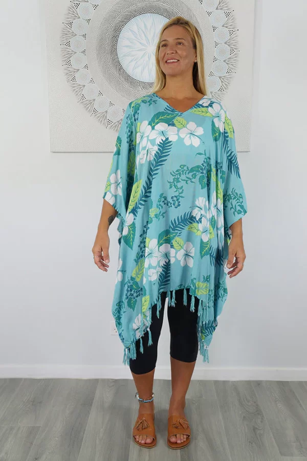 North Shore plus size top- green