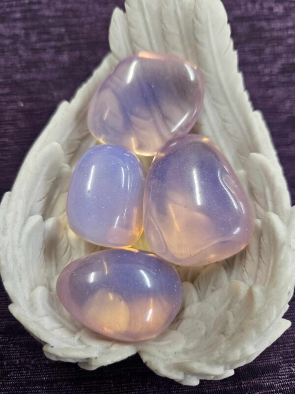 Pink opalite tumble (bs)