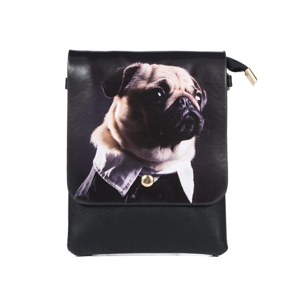 Pug side bag -black