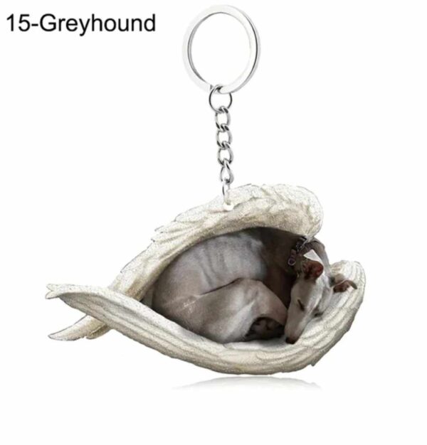 Angel keyring - Greyhound