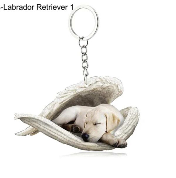 Angel keyring- Labrador retriever