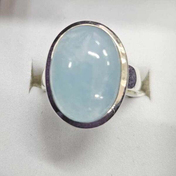 Aquamarine ring - size 8