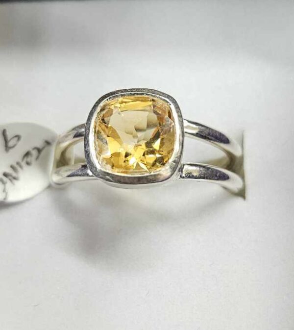 Citrine ring - size 9