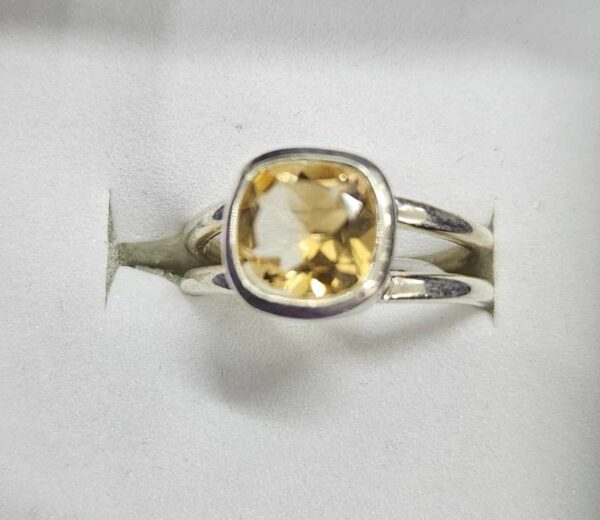 Citrine ring - size 8