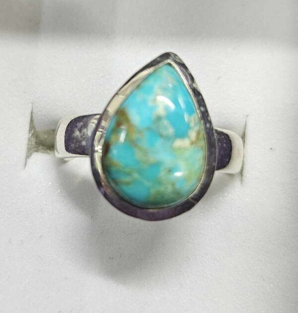 Turquoise ring - size 9