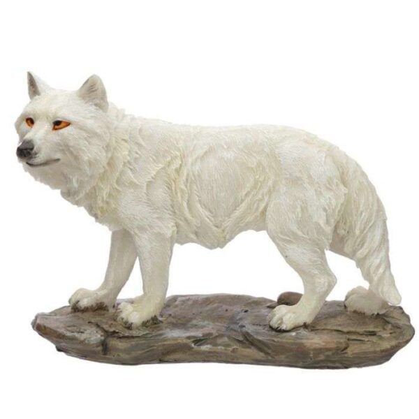 Protector of the North Spirit of the Night Wolf Figurine