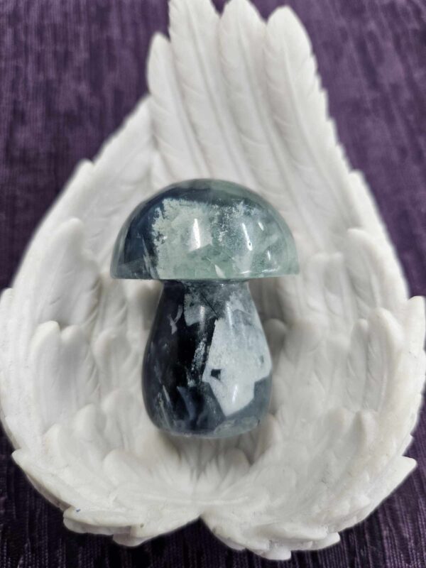 Fluorite Mushroom - Green