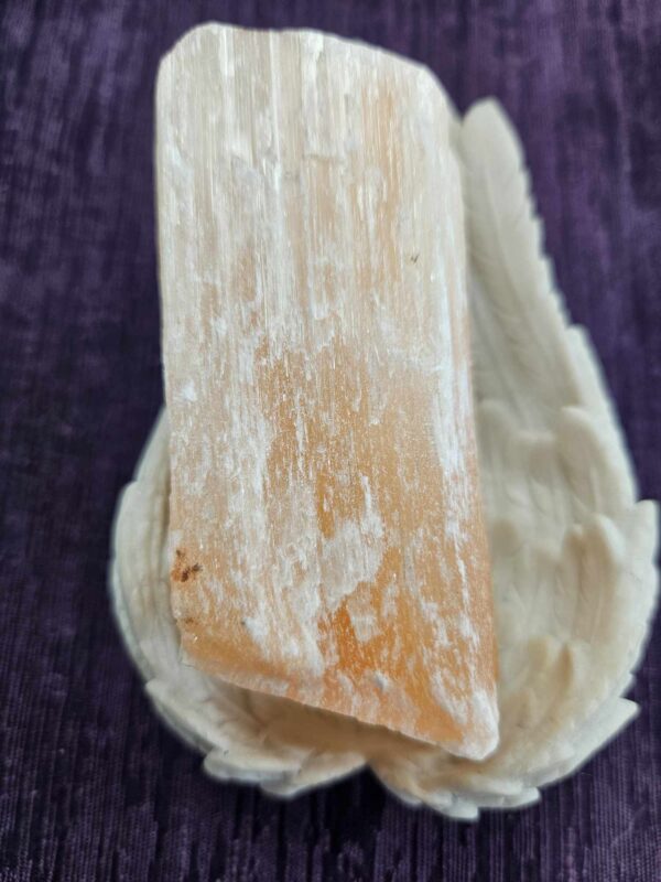 Peach Selenite - Raw