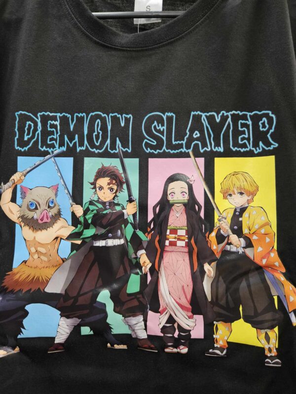 Demon slayer tshirt- black