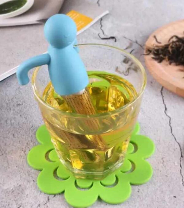 Tea infuser man- blue