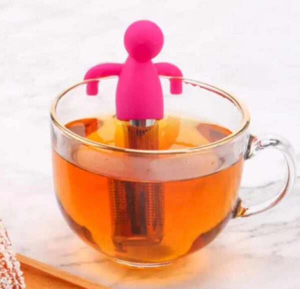 Tea infuser man- pink