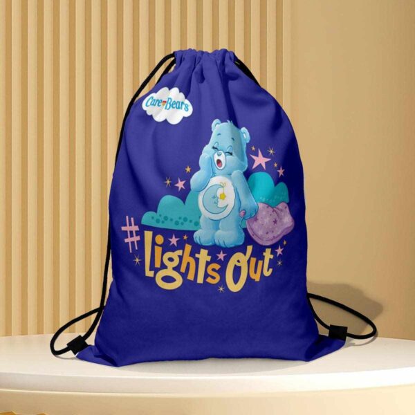 Lights out carebear bag