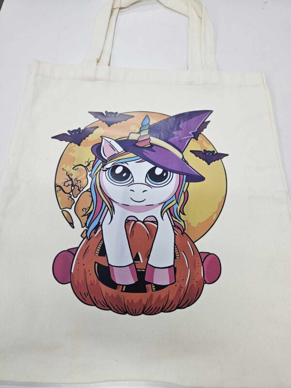 Merch bag- Unicorn - white