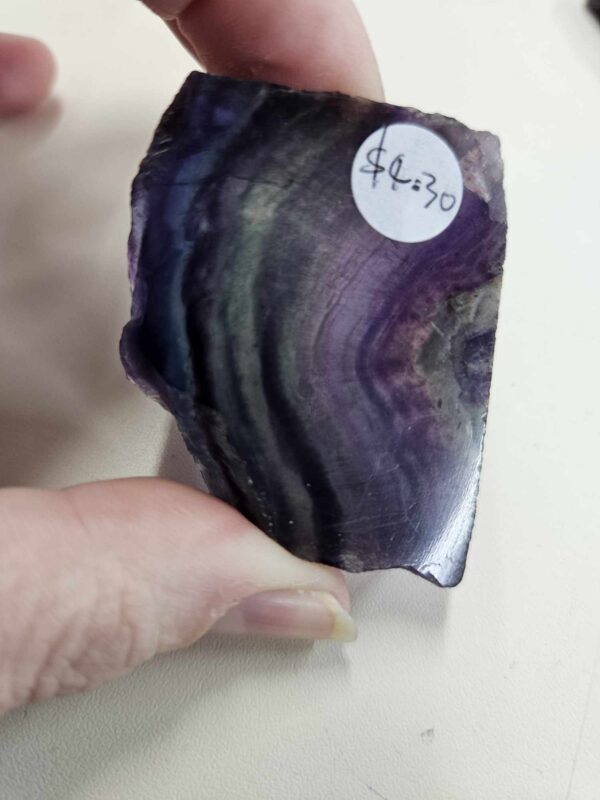 Fluorite slice (bs)