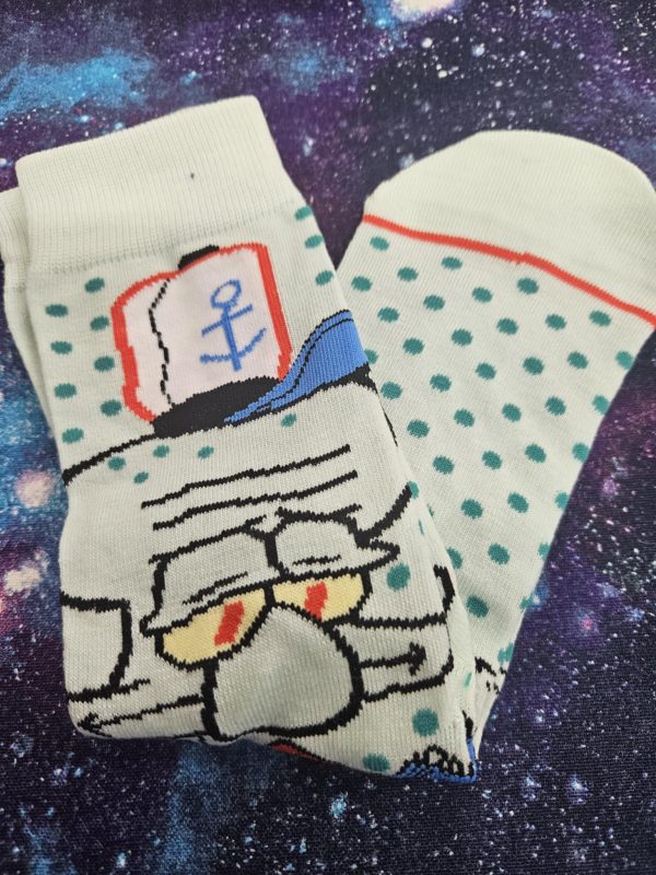 Cartoon sock- Squidward