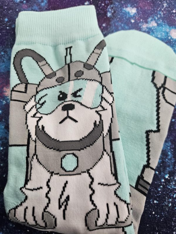 Cartoon sock- rick and morty  snuffles