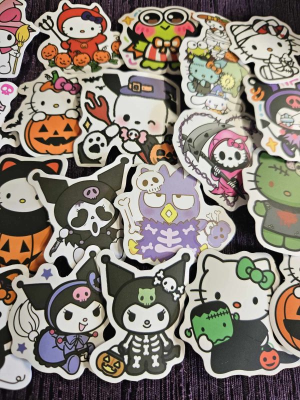 Halloween sanrio stickers