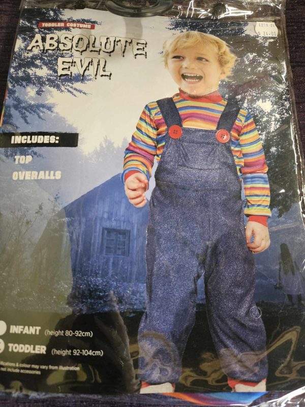 Chucky kids costume