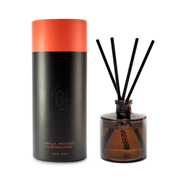 220ML Diffuser - Vanilla, Patchouli & Sandalwood