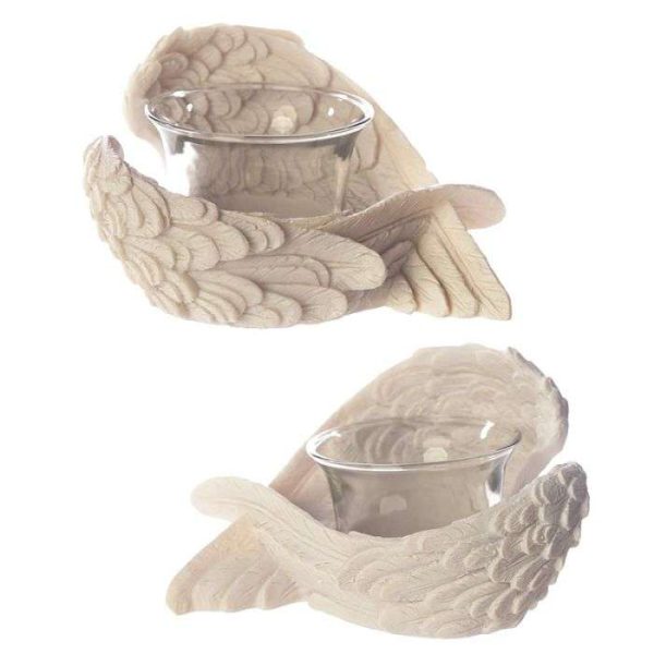 Angel’s Wings Tea Light & Votive Candle Holder