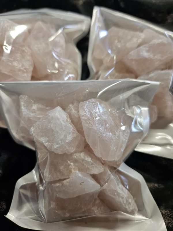 Rose quartz raw packs (hm)