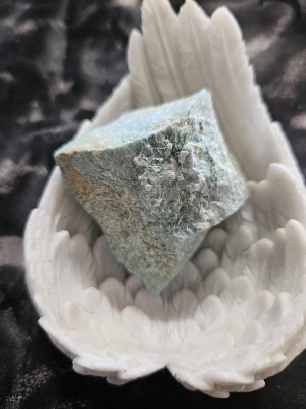 Raw fuchsite  (hm)