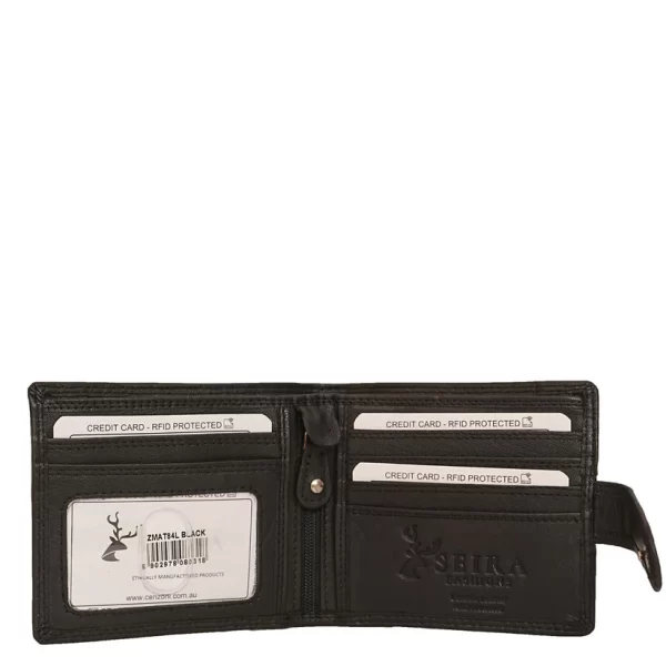 Seria Men's Wallet - Black