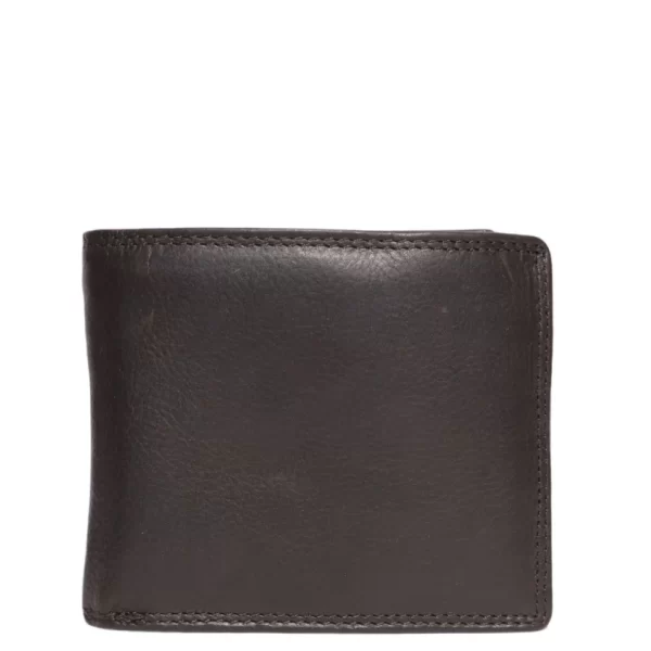 Oil Pull-up Leather Men's Wallet - Image 2