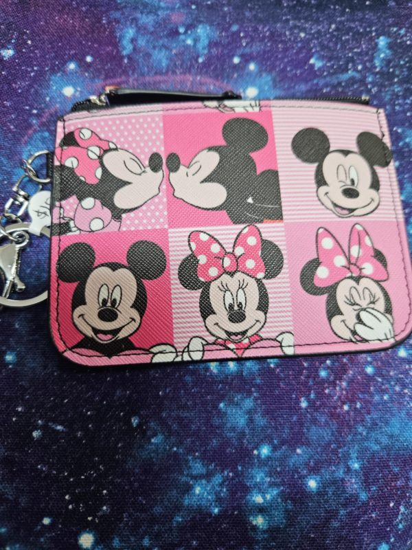 card wallet- Minnie and Mickey mouse