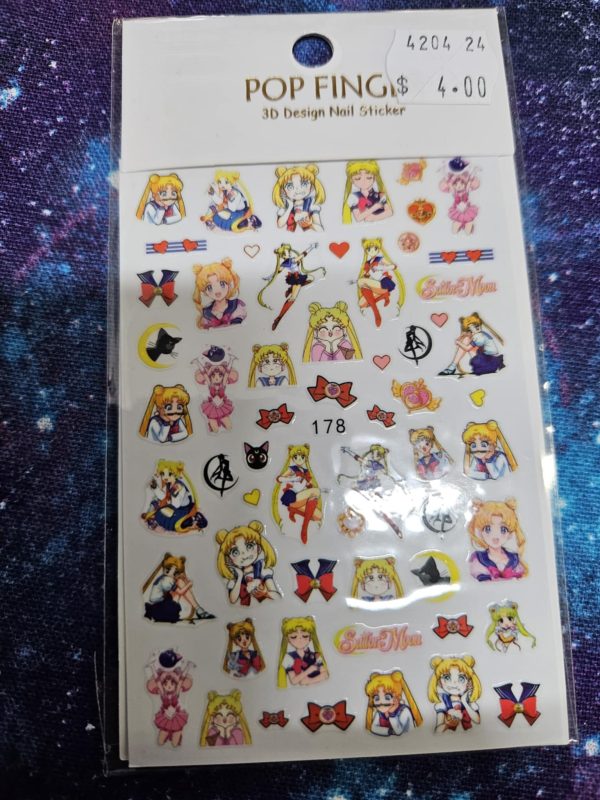 Nail sticker- Sailor moon